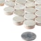 Andova Tiles SAMPLE Orb 075 x 075 Metal Penny Round Mosaic Tile SAM-ANDORB252 - alternate 5